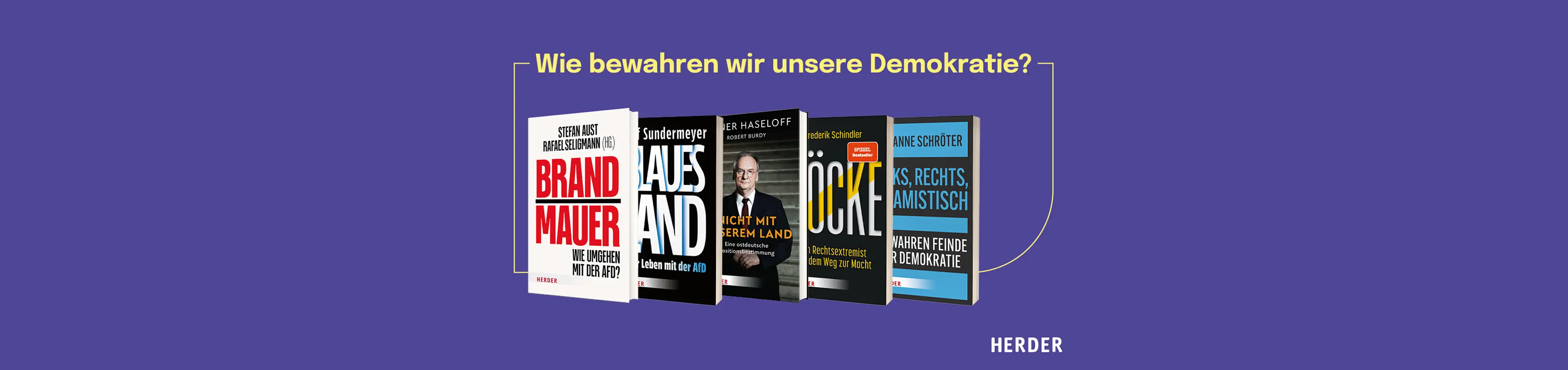 Deutschland vor den richtungsweisenden Landtagswahlen 2026 - Wichtige Bücher zu den entscheidenden Fragen rund um Politik, Demokratie und den gesellschaftlichen Zusammenhalt