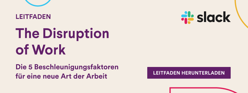 The Disruption of work